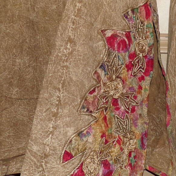 Vintage Embellished Tunic & Harem Shalwar Pants Stone washed Boho Hippy OS - Picture 6 of 11